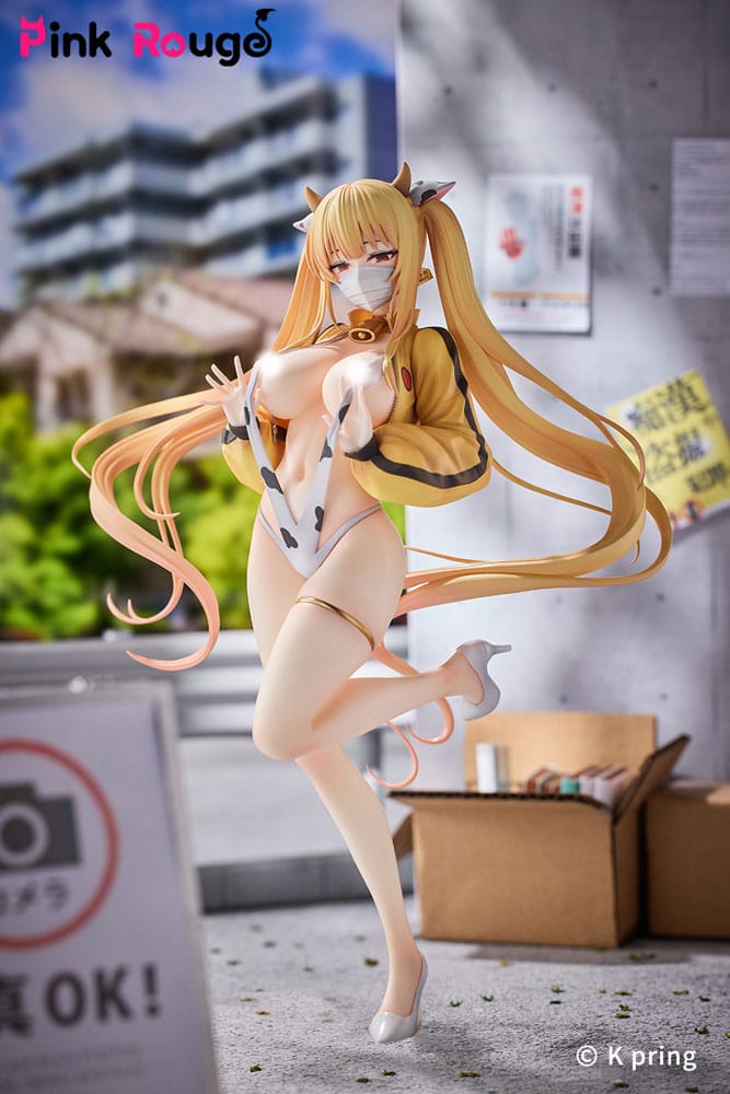 Original Character by Kedama Tamano PVC Statue 1/7 K Pring Sayuri Dairy Cow Special Ver. 24 cm Hentai Yokina