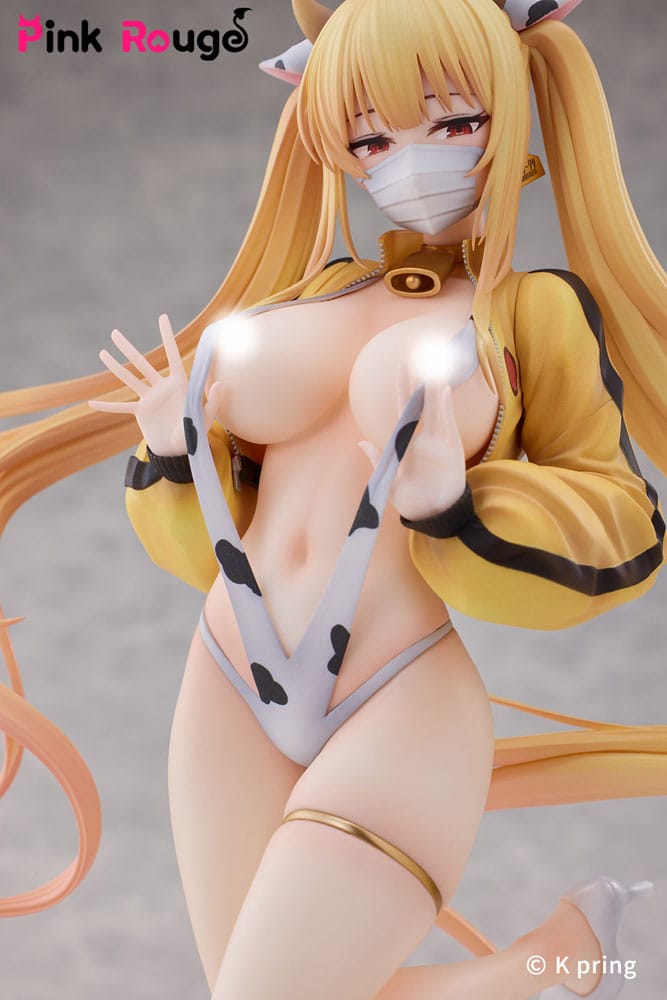 Original Character by Kedama Tamano PVC Statue 1/7 K Pring Sayuri Dairy Cow Special Ver. 24 cm Hentai Yokina