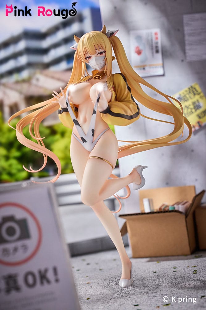 Original Character by Kedama Tamano PVC Statue 1/7 K Pring Sayuri Dairy Cow Special Ver. 24 cm Hentai Yokina