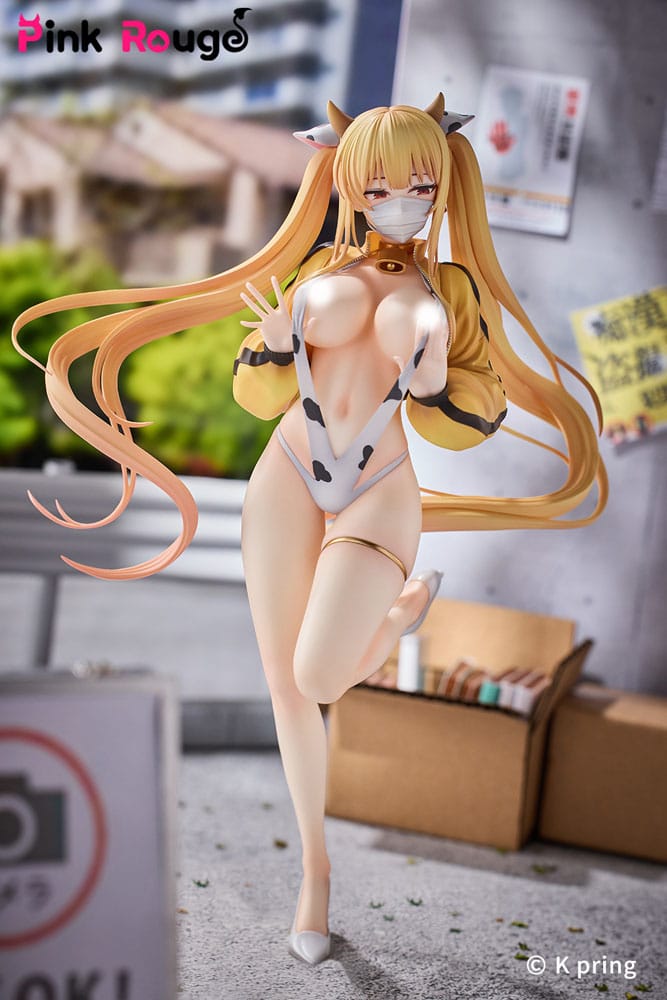 Original Character by Kedama Tamano PVC Statue 1/7 K Pring Sayuri Dairy Cow Special Ver. 24 cm Hentai Yokina