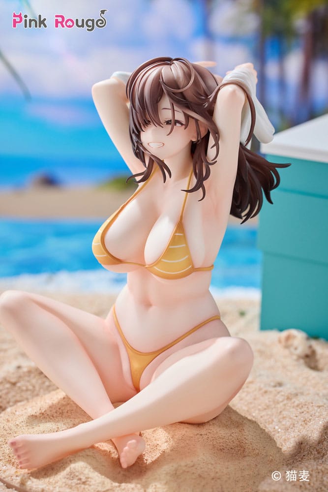 Original Character PVC Statue 1/7 Danjo no Yujo ga Seiritsu Dekinai Type no Onna Tomodachi Special Set 15 cm Hentai Yokina