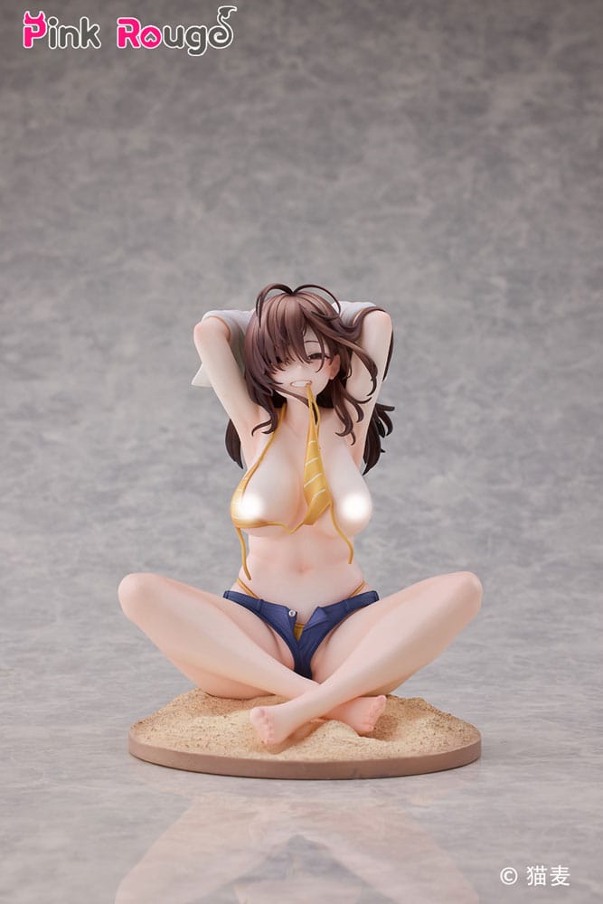 Original Character PVC Statue 1/7 Danjo no Yujo ga Seiritsu Dekinai Type no Onna Tomodachi 15 cm Hentai Yokina