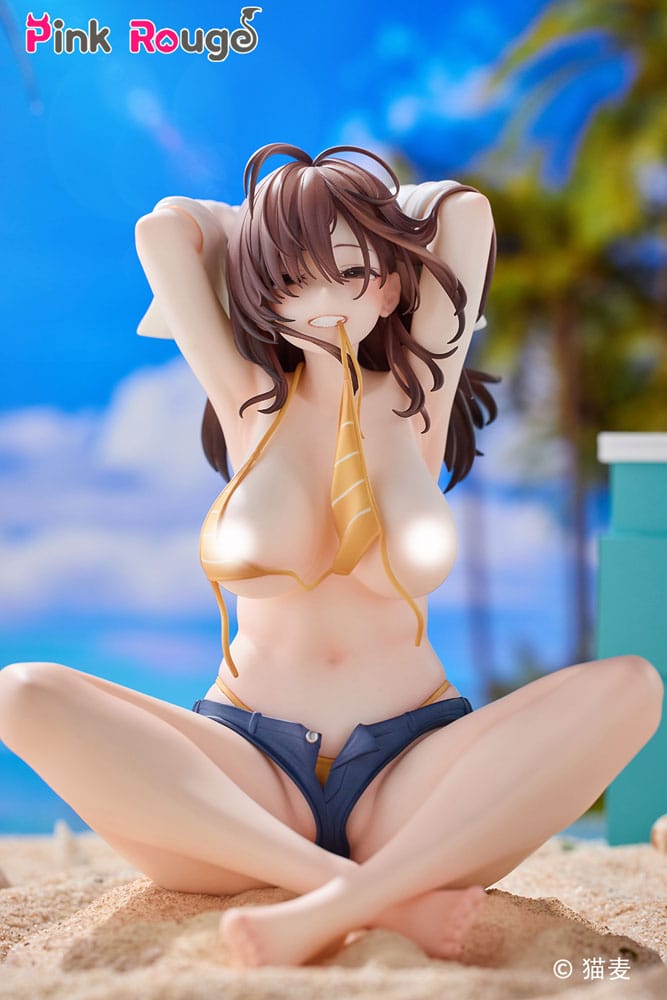 Original Character PVC Statue 1/7 Danjo no Yujo ga Seiritsu Dekinai Type no Onna Tomodachi 15 cm Hentai Yokina