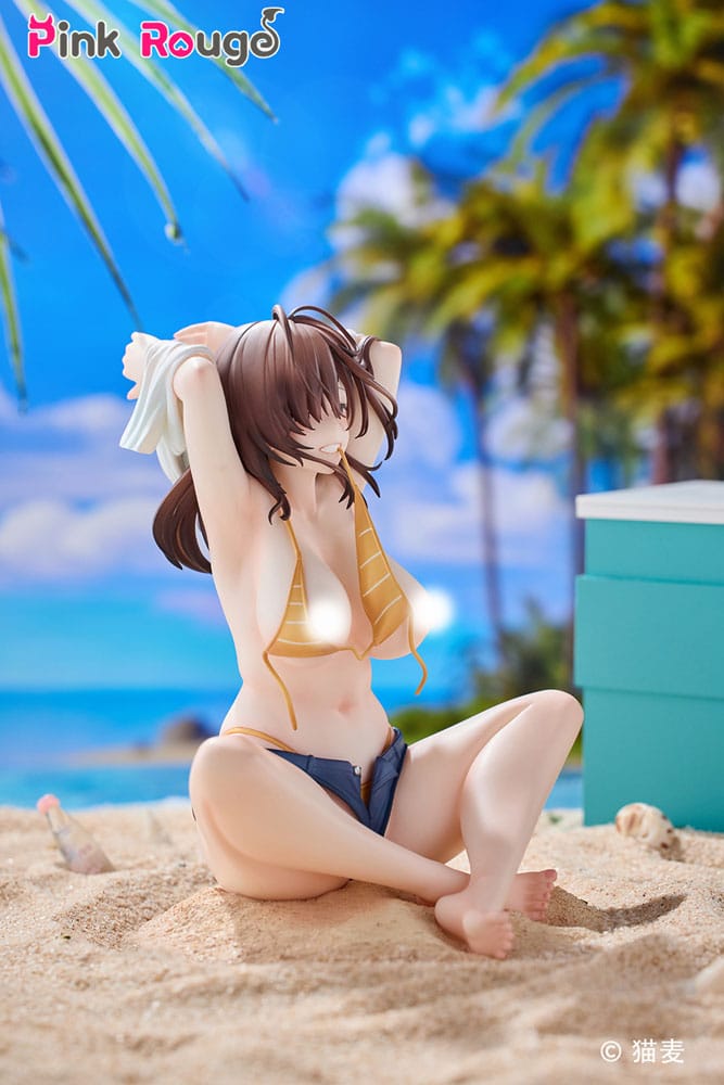 Original Character PVC Statue 1/7 Danjo no Yujo ga Seiritsu Dekinai Type no Onna Tomodachi 15 cm Hentai Yokina