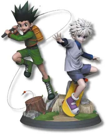 Hunter x Hunter Statue Gon & Kirua 25 cm Prizefiguren Yokina
