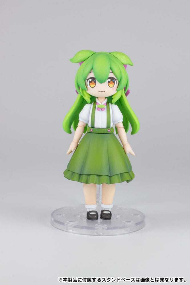 Tohoku Zunko Plastic Model Kit 1/12 Plafia Ojosama Zundamon 10 cm Minifiguren Yokina