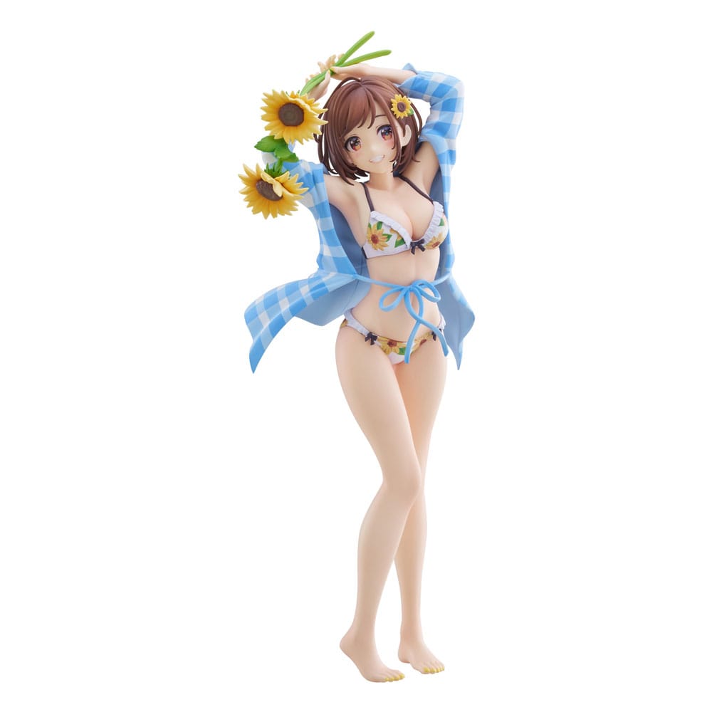 Original Character PVC Statue 1/7 Sunflower Girl Illustration by EnMorikura 24 cm Scalefiguren Yokina