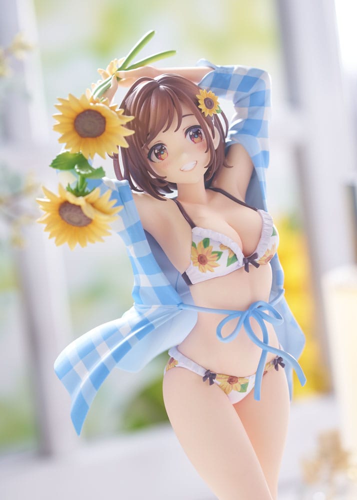 Original Character PVC Statue 1/7 Sunflower Girl Illustration by EnMorikura 24 cm Scalefiguren Yokina