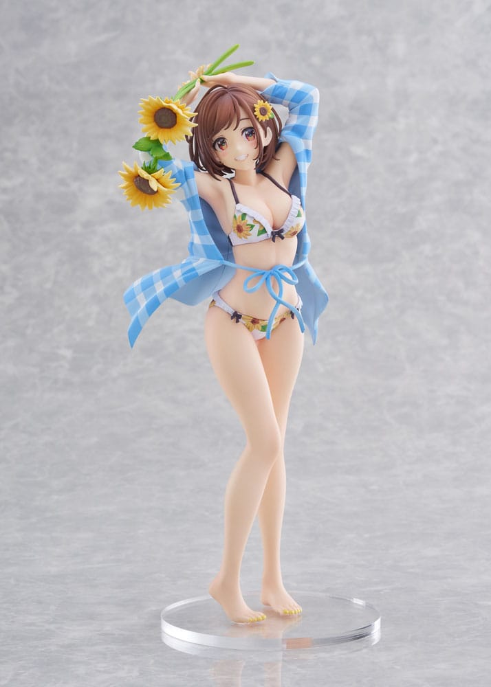 Original Character PVC Statue 1/7 Sunflower Girl Illustration by EnMorikura 24 cm Scalefiguren Yokina