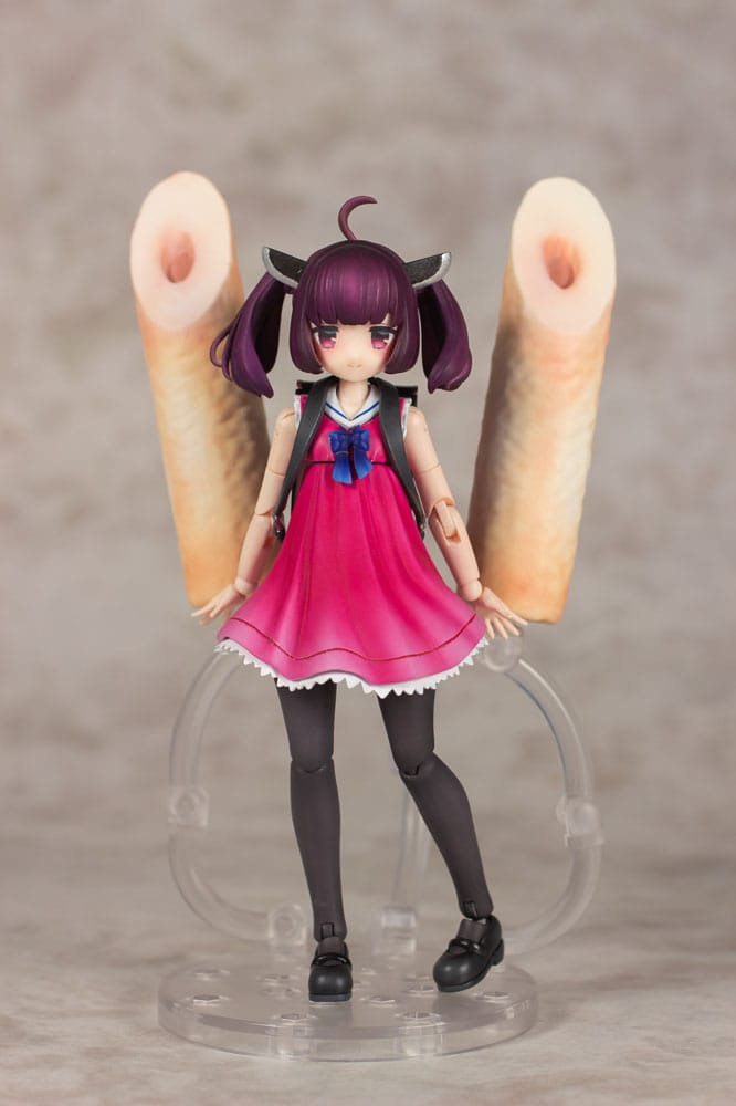 Tohoku Zunko Plastic Model Kit 1/12 Plafia Tohoku Kiritan 10 cm Figmas Yokina