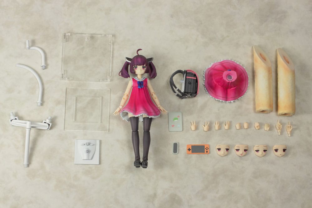 Tohoku Zunko Plastic Model Kit 1/12 Plafia Tohoku Kiritan 10 cm Figmas Yokina