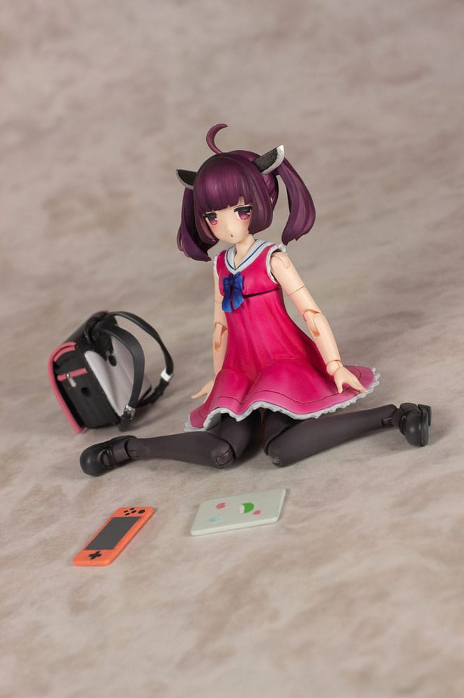 Tohoku Zunko Plastic Model Kit 1/12 Plafia Tohoku Kiritan Mini Figure Set 12 cm Figmas Yokina