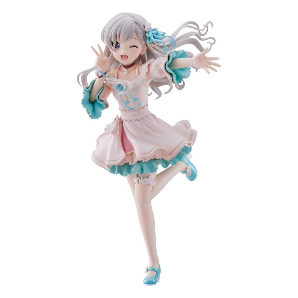 Idolmaster Cinderella Girls PVC Statue 1/7 Hayate HIsakawa [O-Ku-Ri-Mo-No Sunday ! ]+ 21 cm Scalefiguren Yokina