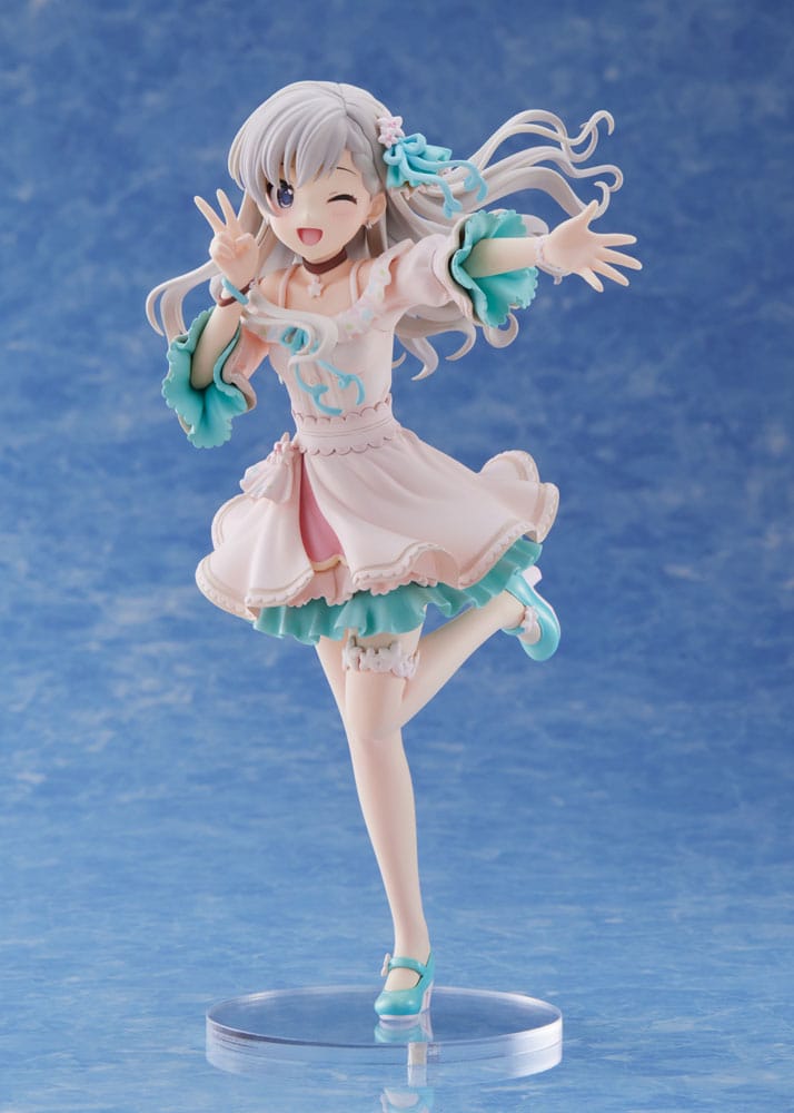 Idolmaster Cinderella Girls PVC Statue 1/7 Hayate HIsakawa [O-Ku-Ri-Mo-No Sunday ! ]+ 21 cm Scalefiguren Yokina