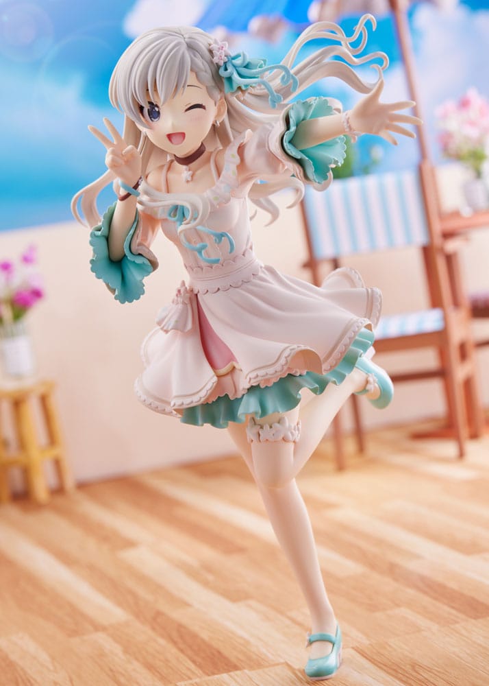 Idolmaster Cinderella Girls PVC Statue 1/7 Hayate HIsakawa [O-Ku-Ri-Mo-No Sunday ! ]+ 21 cm Scalefiguren Yokina