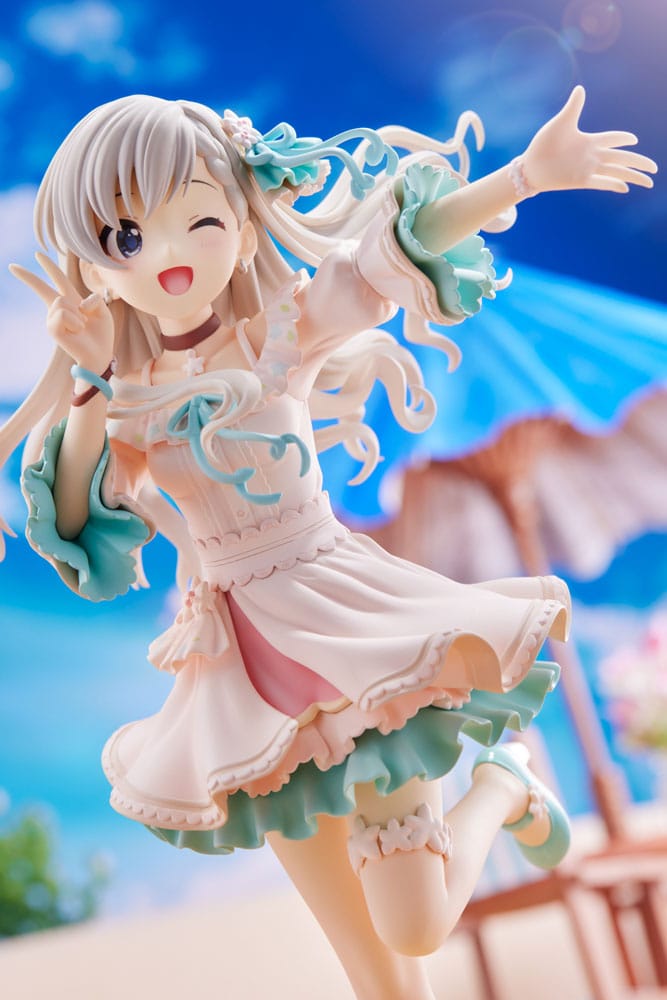 Idolmaster Cinderella Girls PVC Statue 1/7 Hayate HIsakawa [O-Ku-Ri-Mo-No Sunday ! ]+ 21 cm Scalefiguren Yokina