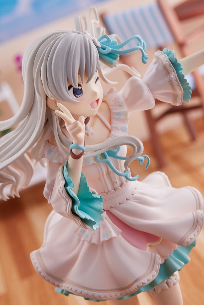 Idolmaster Cinderella Girls PVC Statue 1/7 Hayate HIsakawa [O-Ku-Ri-Mo-No Sunday ! ]+ 21 cm Scalefiguren Yokina