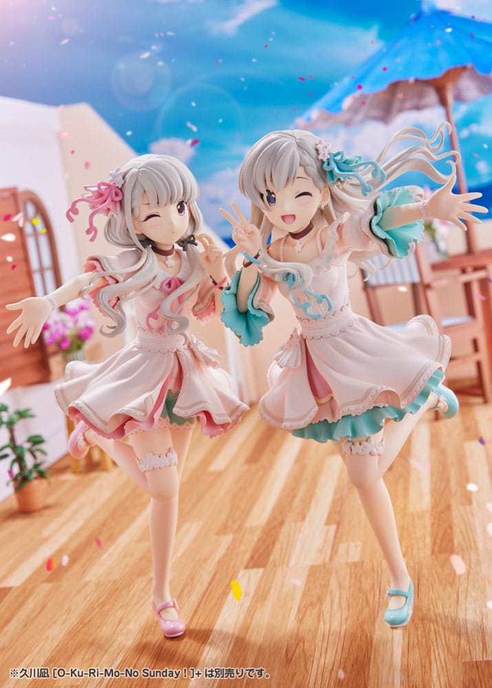 Idolmaster Cinderella Girls PVC Statue 1/7 Hayate HIsakawa [O-Ku-Ri-Mo-No Sunday ! ]+ 21 cm Scalefiguren Yokina