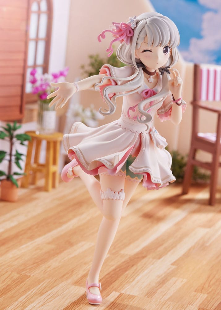Idolmaster Cinderella Girls PVC Statue 1/7 Nagi HIsakawa [O-Ku-Ri-Mo-No Sunday ! ]+ 21 cm Scalefiguren Yokina