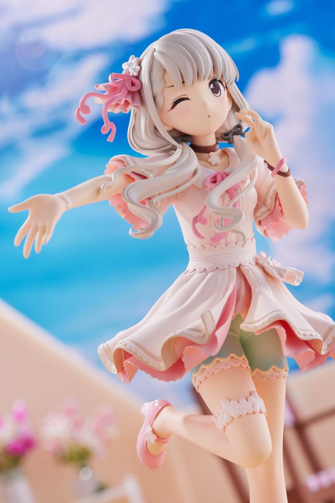 Idolmaster Cinderella Girls PVC Statue 1/7 Nagi HIsakawa [O-Ku-Ri-Mo-No Sunday ! ]+ 21 cm Scalefiguren Yokina