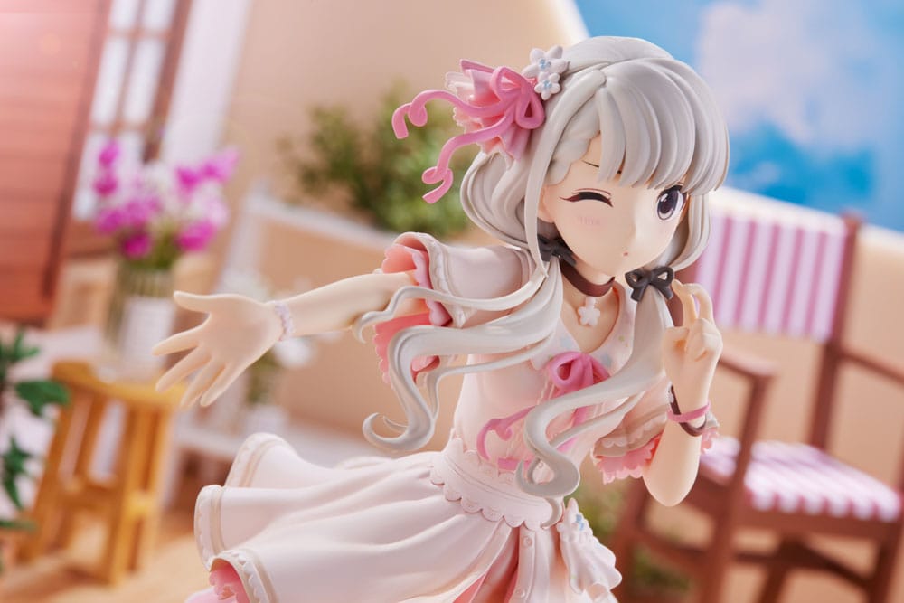 Idolmaster Cinderella Girls PVC Statue 1/7 Nagi HIsakawa [O-Ku-Ri-Mo-No Sunday ! ]+ 21 cm Scalefiguren Yokina
