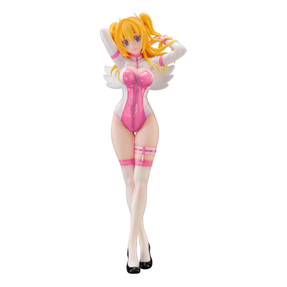 2.5 Dimensional Seduction PVC Statue 1/7 Liliel Angel School spin-off Training Suit/Ririsa 25 cm Scalefiguren Yokina
