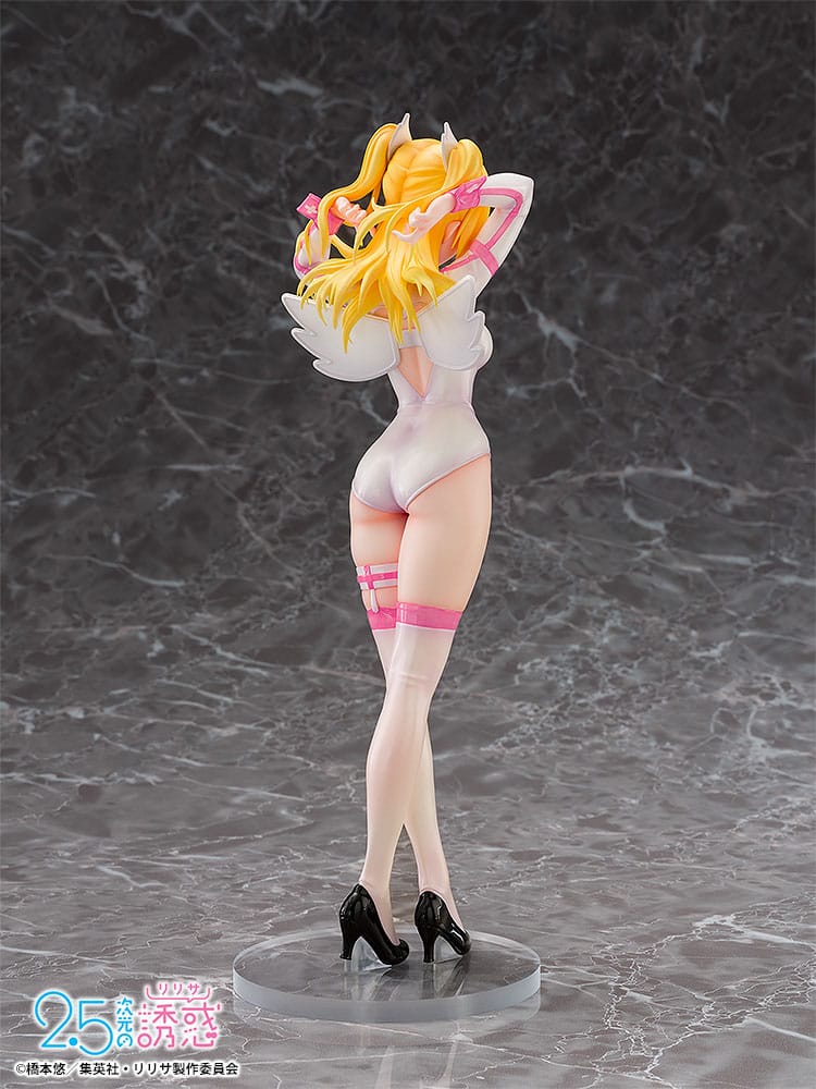 2.5 Dimensional Seduction PVC Statue 1/7 Liliel Angel School spin-off Training Suit/Ririsa 25 cm Scalefiguren Yokina