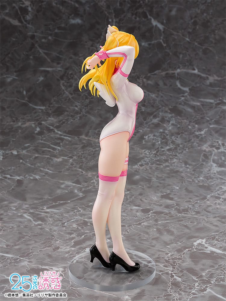 2.5 Dimensional Seduction PVC Statue 1/7 Liliel Angel School spin-off Training Suit/Ririsa 25 cm Scalefiguren Yokina