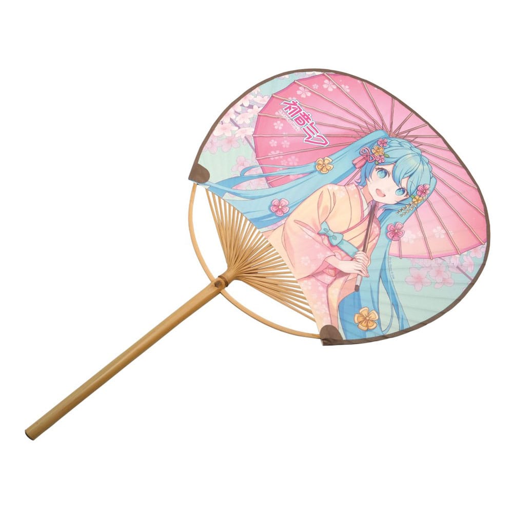 Hatsune Miku Uchiwa Fächer Miku Kimono Bambusfächer Yokina