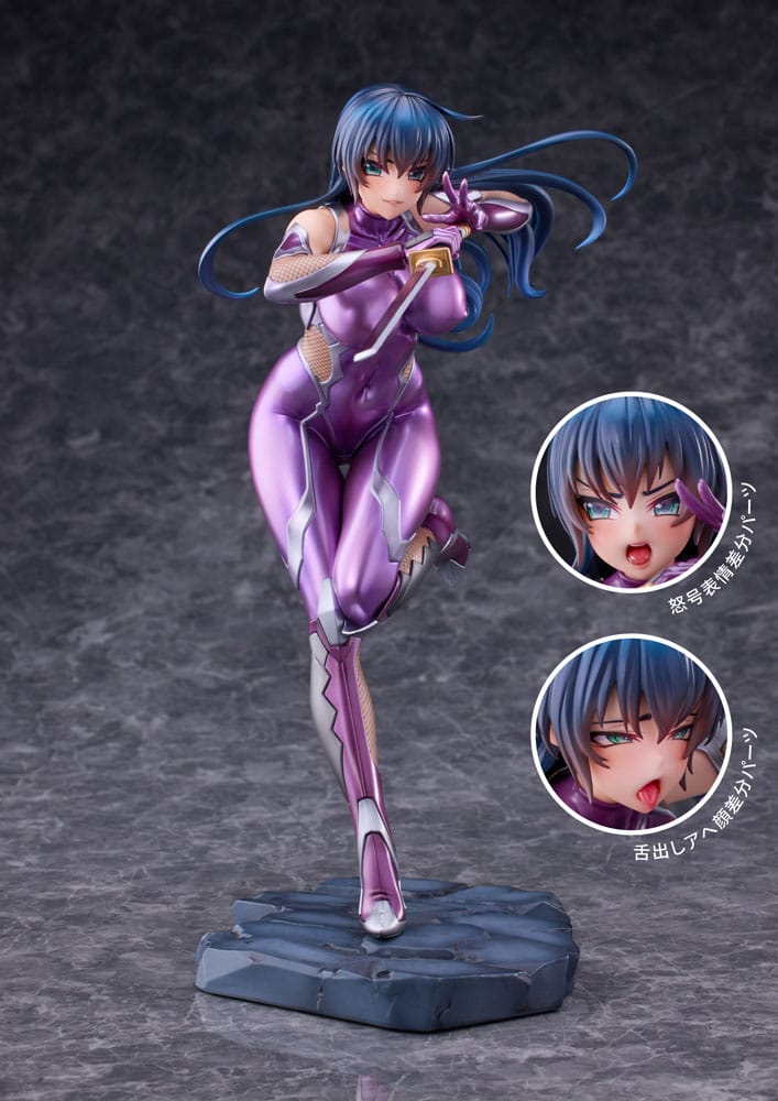 Taimanin Asagi Zero Statue 1/6 Asagi Igawa 28 cm Hentai Yokina