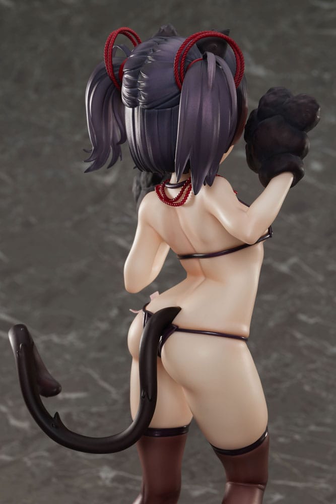 Original Character Statue 1/6 Kamame-chan Cat Costume Ver. Illustrated by Shuru 24 cm Hentai Yokina