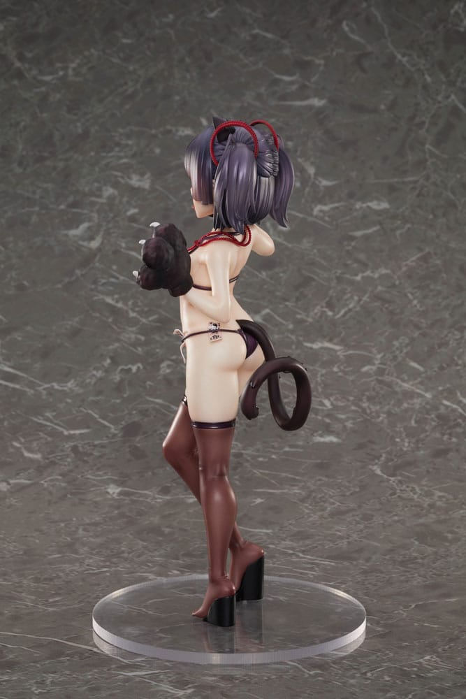 Original Character Statue 1/6 Kamame-chan Cat Costume Ver. Illustrated by Shuru 24 cm Hentai Yokina