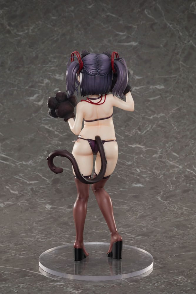 Original Character Statue 1/6 Kamame-chan Cat Costume Ver. Illustrated by Shuru 24 cm Hentai Yokina