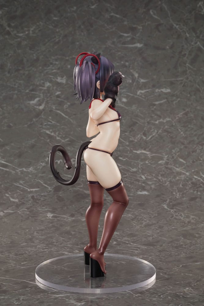 Original Character Statue 1/6 Kamame-chan Cat Costume Ver. Illustrated by Shuru 24 cm Hentai Yokina