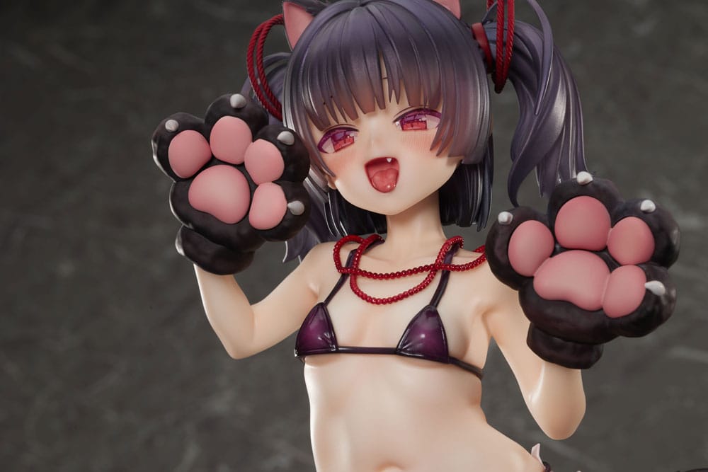 Original Character Statue 1/6 Kamame-chan Cat Costume Ver. Illustrated by Shuru 24 cm Hentai Yokina