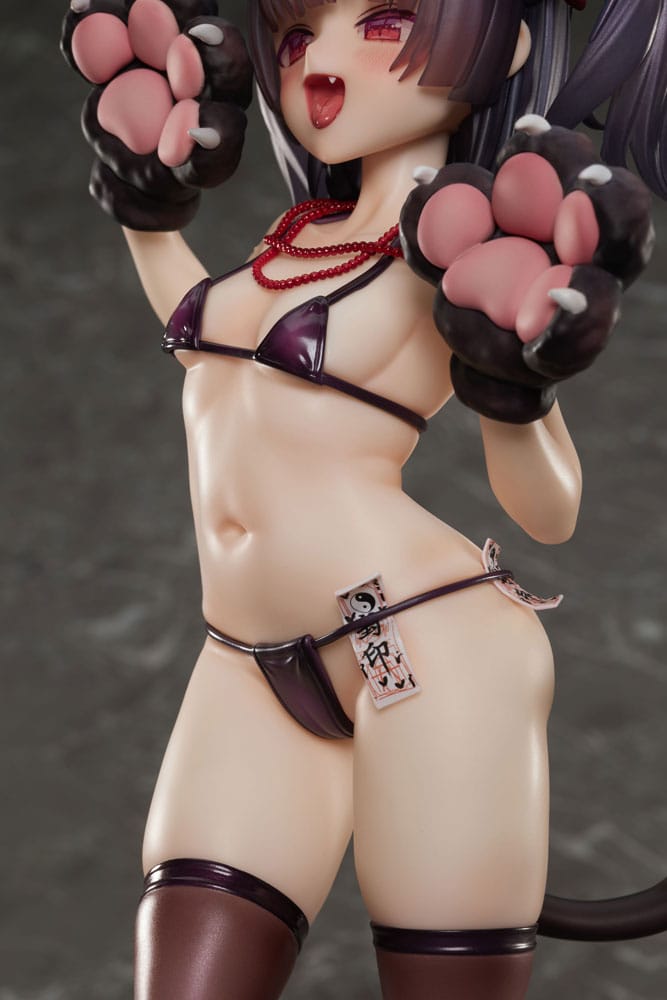 Original Character Statue 1/6 Kamame-chan Cat Costume Ver. Illustrated by Shuru 24 cm Hentai Yokina