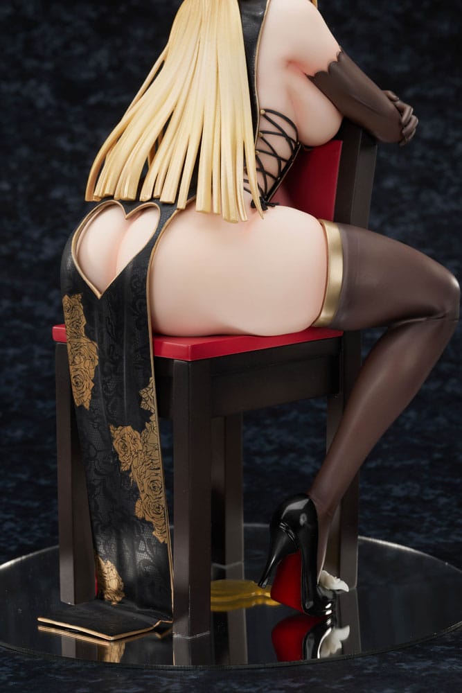 Original Character Statue 1/6 China Girl Black Ver. Illustrated by oekakizuki 20 cm Hentai Yokina