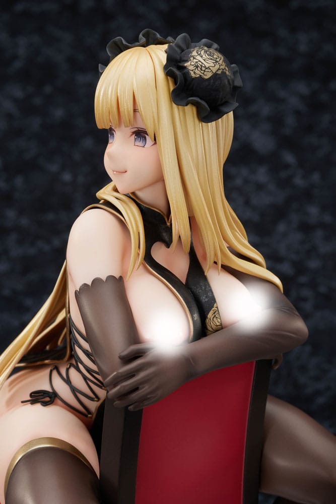 Original Character Statue 1/6 China Girl Black Ver. Illustrated by oekakizuki 20 cm Hentai Yokina