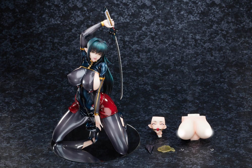 Taimanin RPGX Statue 1/6 Steel Witch Annerose Vajra 18 cm Hentai Yokina