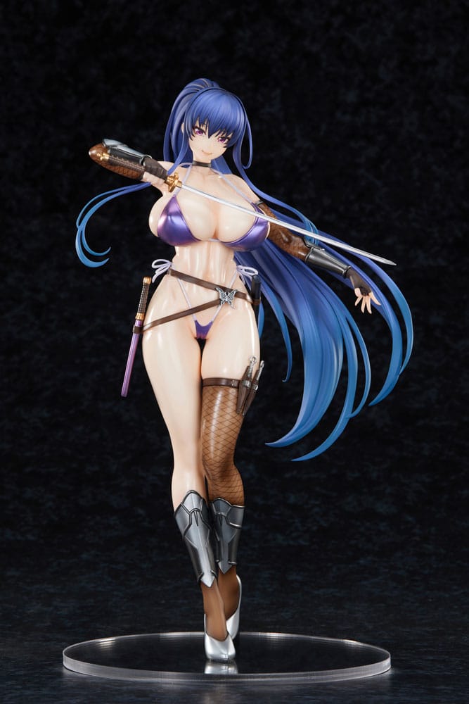 Taimanin RPGX Statue 1/6 Rinko Akiyama Swimsuit Ver. DX Edition 27 cm Hentai Yokina