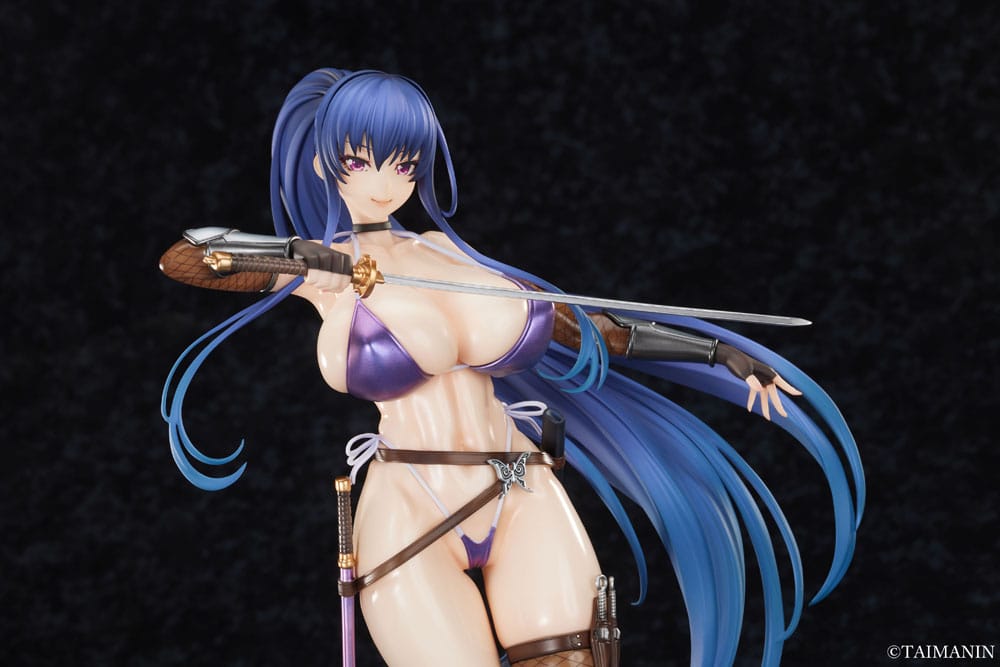 Taimanin RPGX Statue 1/6 Rinko Akiyama Swimsuit Ver. DX Edition 27 cm Hentai Yokina