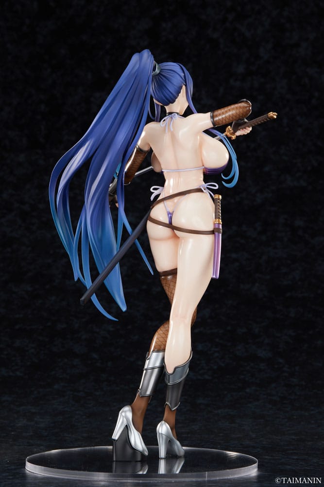 Taimanin RPGX Statue 1/6 Rinko Akiyama Swimsuit Ver. DX Edition 27 cm Hentai Yokina