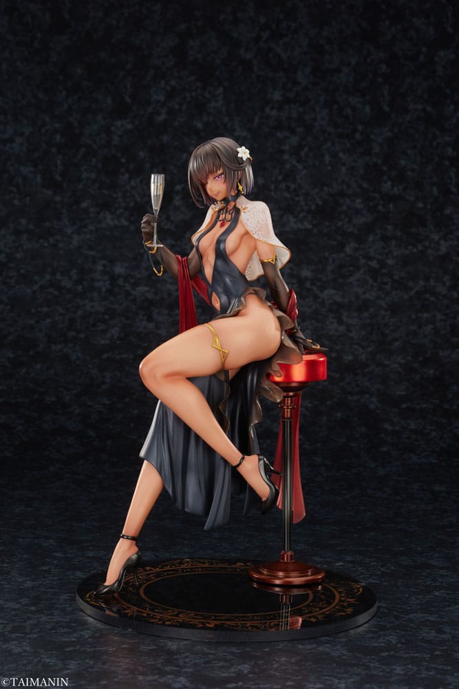 Taimanin RPGX Statue 1/6 Adult Yukikaze Night Party Dress Ver. 26 cm Hentai Yokina