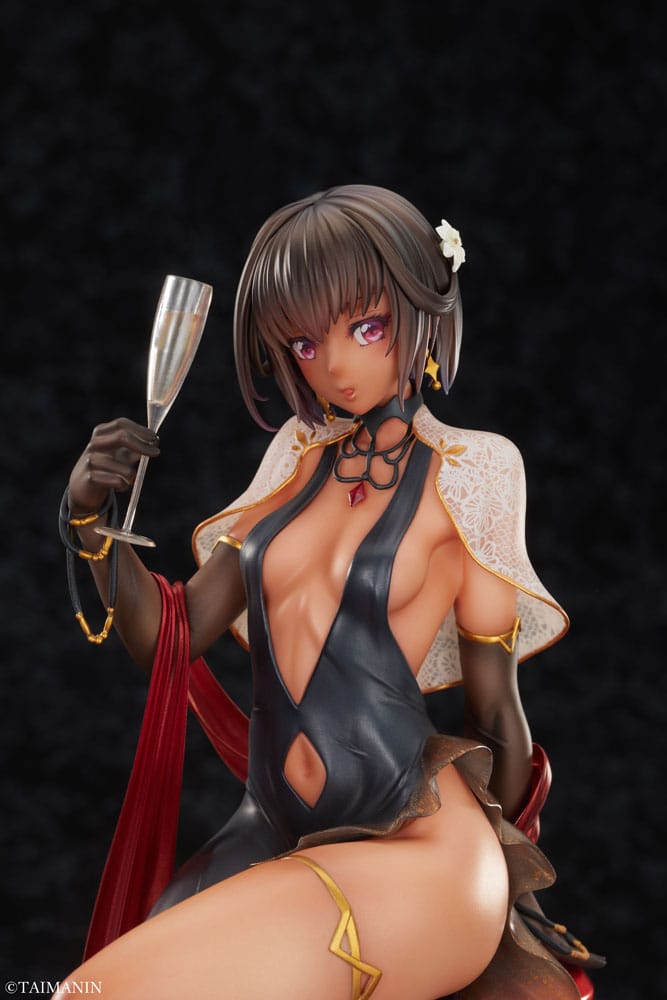 Taimanin RPGX Statue 1/6 Adult Yukikaze Night Party Dress Ver. 26 cm Hentai Yokina