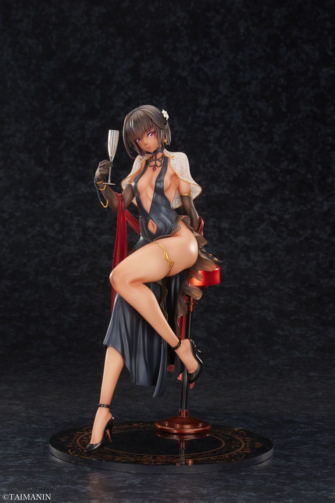 Taimanin RPGX Statue 1/6 Adult Yukikaze Night Party Dress Ver. 26 cm Hentai Yokina