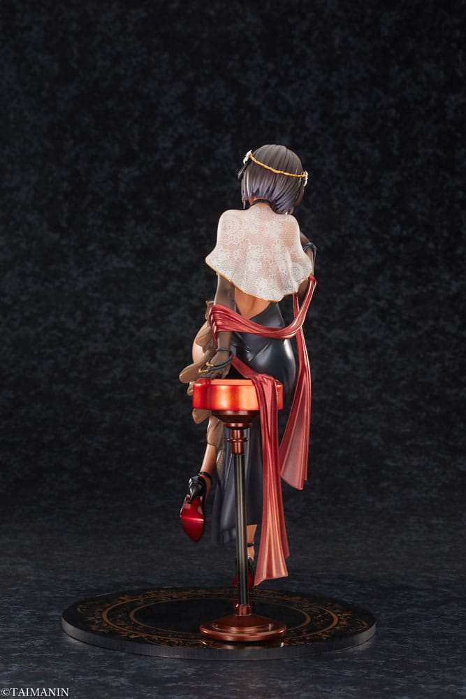 Taimanin RPGX Statue 1/6 Adult Yukikaze Night Party Dress Ver. 26 cm Hentai Yokina