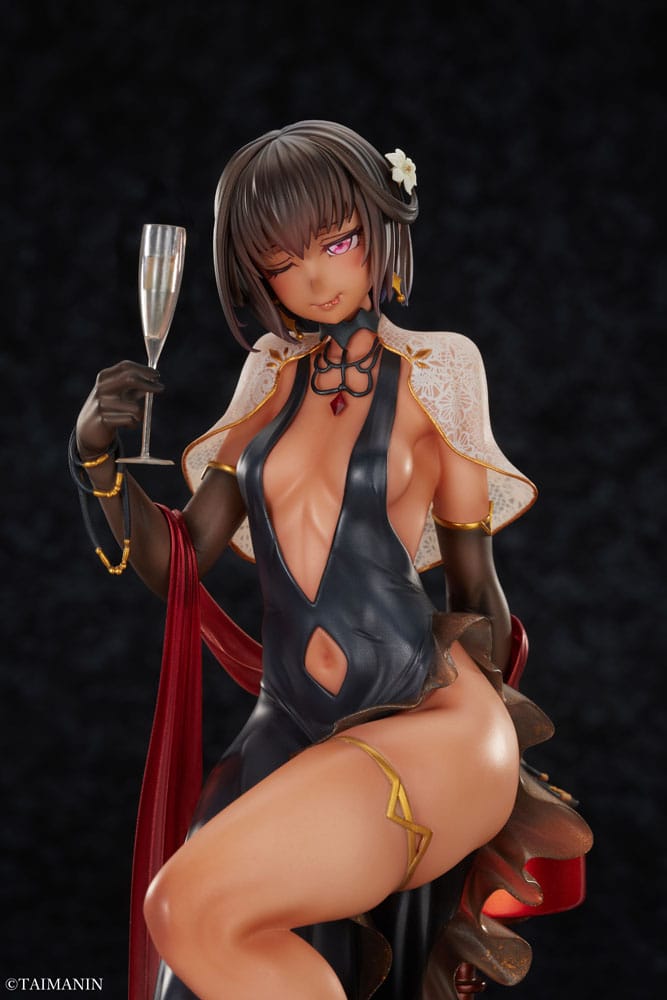 Taimanin RPGX Statue 1/6 Adult Yukikaze Night Party Dress Ver. 26 cm Hentai Yokina