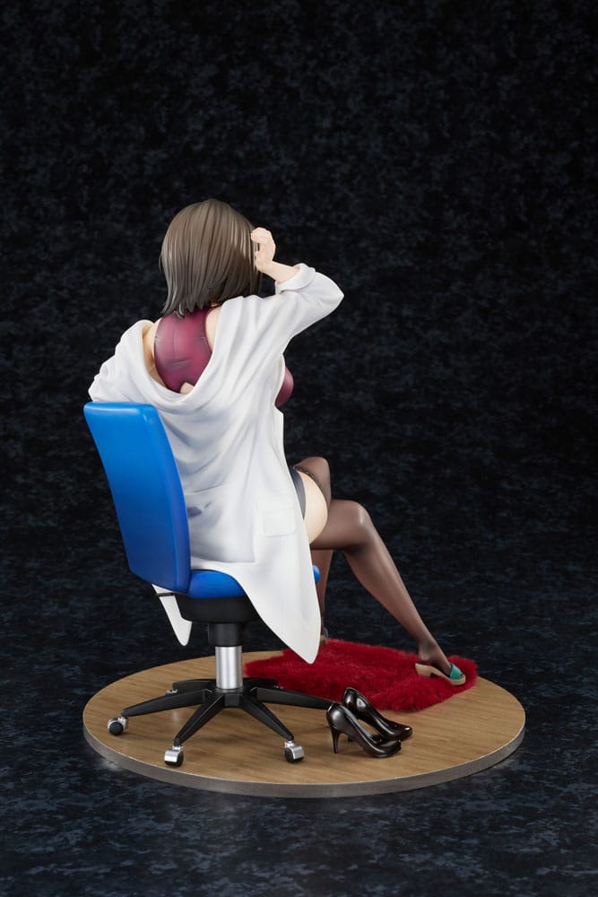Original Character Statue 1/6 The Sulky School Nurse Illustrated by Keso Shirou 22 cm Hentai Yokina