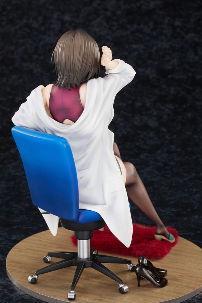 Original Character Statue 1/6 The Sulky School Nurse Illustrated by Keso Shirou 22 cm Hentai Yokina