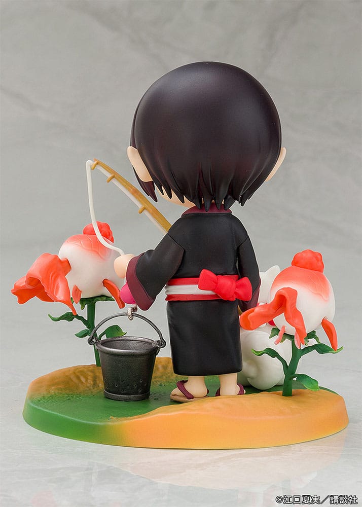 Hozuki no Reitetsu Hakotoniwa PVC Statue Hozuki & Shiro 11 cm Prizefiguren Yokina